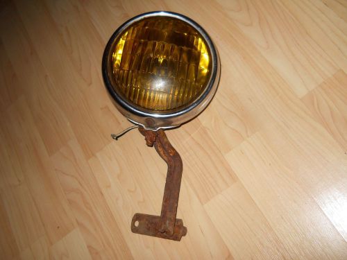 Lqqk! vintage blc b-l-c 5-3/4 856-j fog lamp light auto truck antique bracket 6v