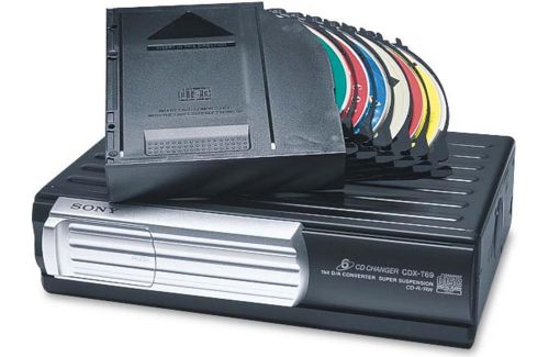 Sony mobile cdx-t69 6 cd compact disc changer cdr cdrw