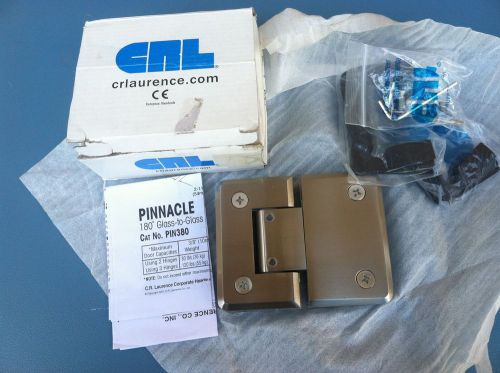Crl frameless shower glass to glass door hinge pin380bn marine boat, 4
