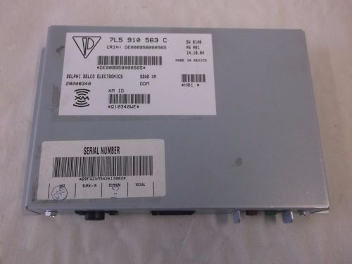 Oem porche cayenne sirius xm satellite radio receiver module tuner 7l5910563c