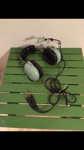 David clark h10-40 aviation headset in excellent condition h10-13.4 h10-60