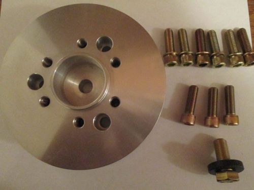 New single v belt blower pulley adapter chevy 327 350 drag supercharger supply