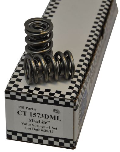 Psi ct1573dml max life double roller valve springs 1.550" .780" lift new set/16