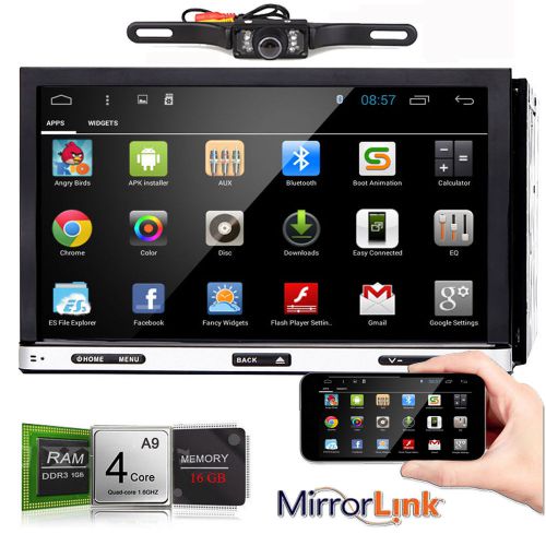 7&#034; hd 2din android car gps radio dvd player wifi 3g mirror link bluetooth bt+cam