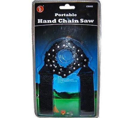 Hand chain saw portable sabre cut emergency off road rv survival tool pocket 4x4