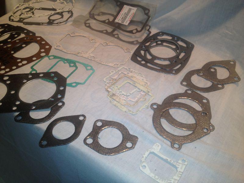 Kawasaki js 440 js550 gasket lot head base intake exhaust manifold reed valve , US $53.99, image 2
