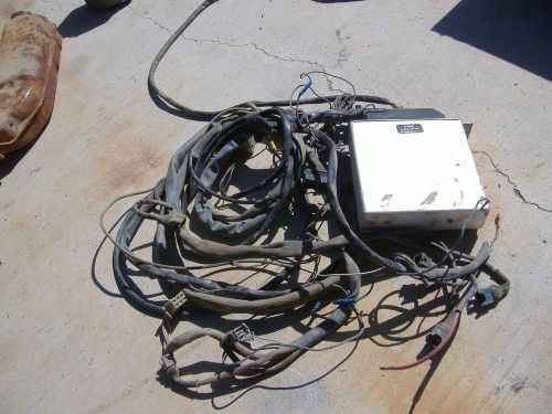 Vw 412 411 ecu engine computer and wire harness wiring 74 yr  022906021f