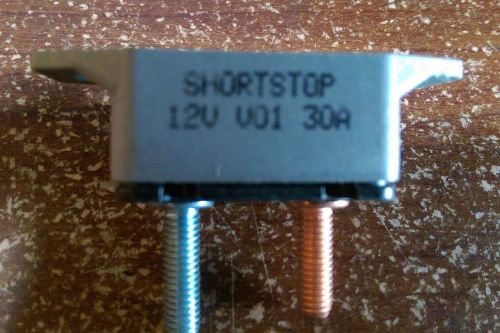 *new* shortstop 12v v01 30a  automatic reset circuit breaker rv trailer lamp