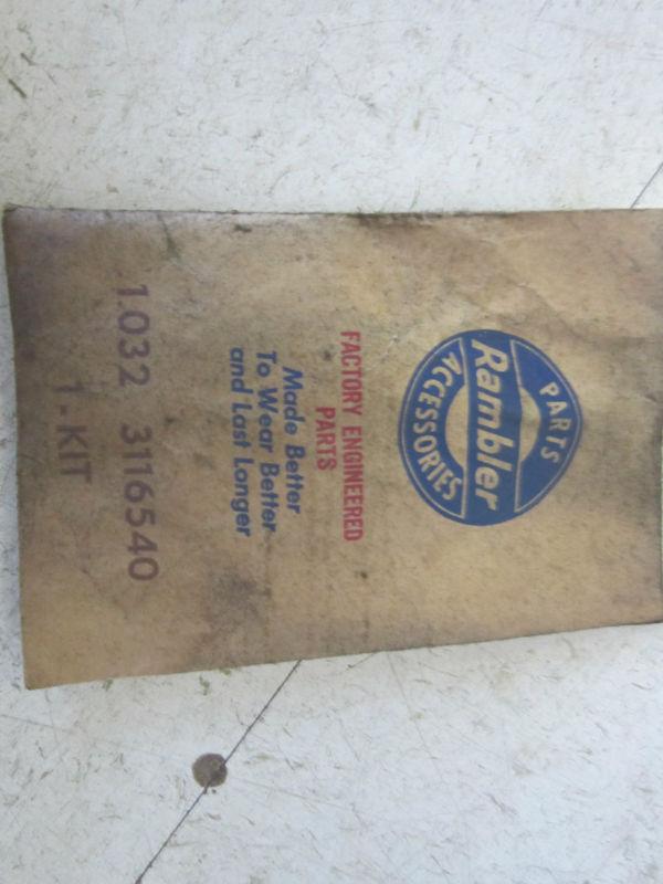 American motors company amc nos 1960-1963 american rear main seal patching