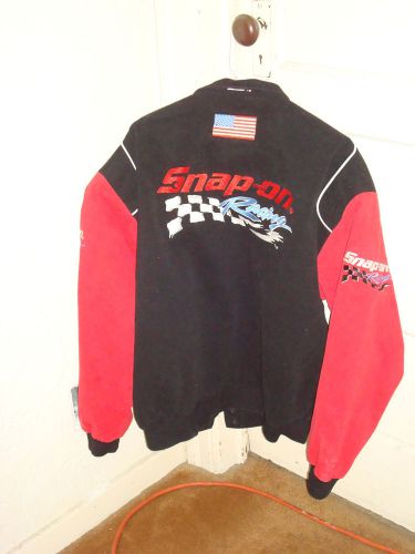 Snap on jacket - large use at nascar nhra monster truck events