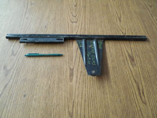 1940 chevrolet oldsmobile pontiac rear door glass lower channel lh nors