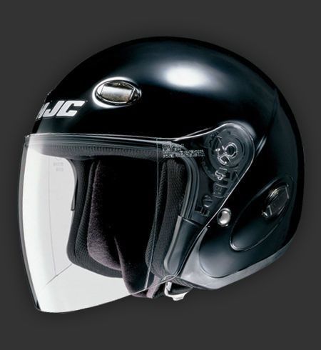 Hjc cl-33 motorcycle motocross bike atv off road 3/4 open face helmet-small-new