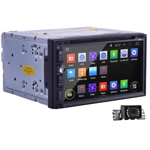 Dash android 4.4 os car dvd player 3g wifi radio ipod bt 1080p video+free camera