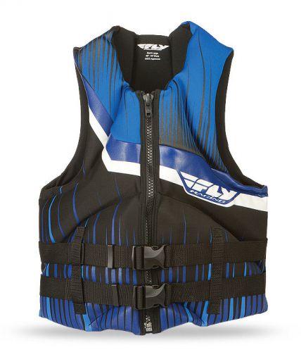 Fly racing neoprene 2015 mens life vest black/blue