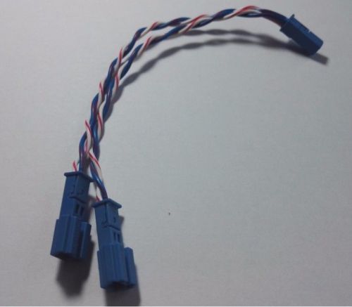 Speaker stereo plug connector adapter wiring cable harness splitter for bmw