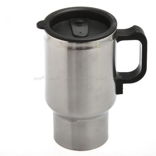 12v auto stainless steel travel mug thermos thermostat electric auto car charger