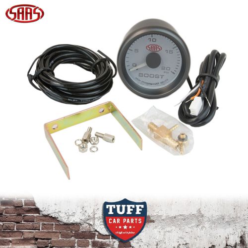 Purchase SAAS Turbo Diesel Boost Gauge White Face Dial 52mm Multi