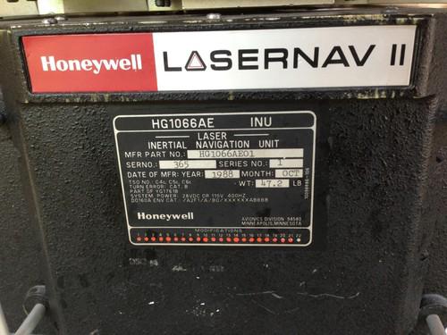 Honeywell lasernav ii inertial navigation unit