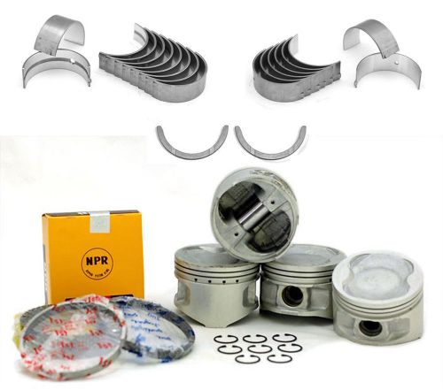 92-99 toyota celica 97 camry 2.2l 5sfe dohc npr pistons + rings + bearings