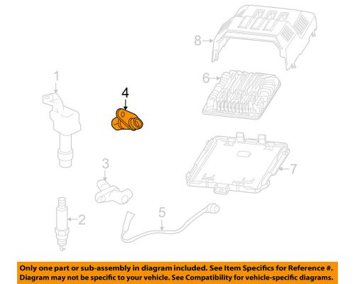 Gm oem-engine crankshaft position sensor 12588992