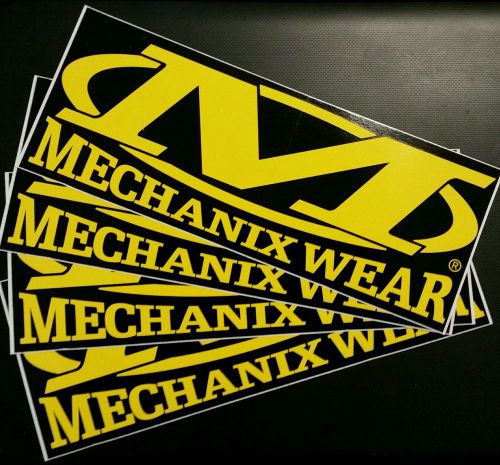 4 - mechanix contingency decals 9" x 3.5"