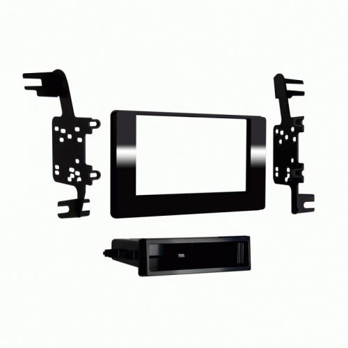 Metra 99-8250 2015-up toyota sienna single iso din dash installation kit - black