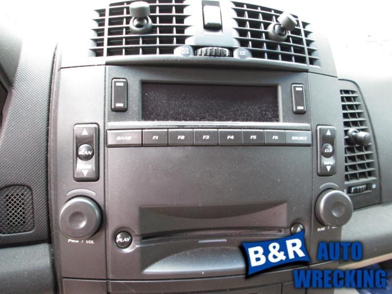 Radio/stereo for 03 04 05 06 07 cadillac cts ~ am-fm-cd-cass opt u2r id 15950585