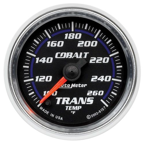 Auto meter 6157 cobalt; electric transmission temperature gauge