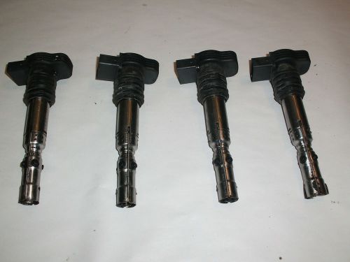Vw mk4 jetta gti 1.8t coilpack coilpacks oem - 06a 905 115 d complete set of 4