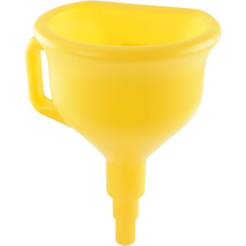 Jegs performance products 80206 round funnel yellow length: 18" diameter: 11.5"
