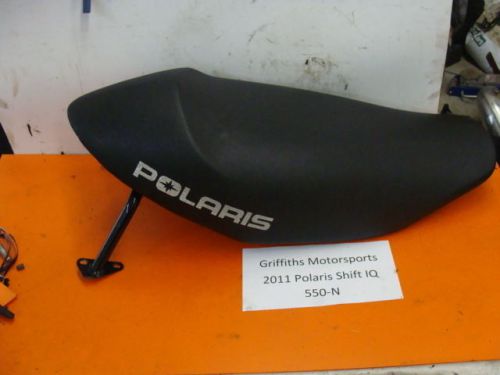 11 12 13 polaris shift iq 550n dragon complete seat w rear brace cover oem