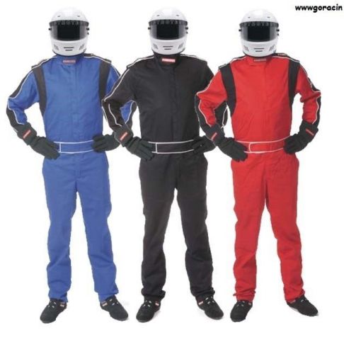 Pyrotect sportsman deluxe sfi-1 single layer 1 piece drivers suit,fire suit  ..