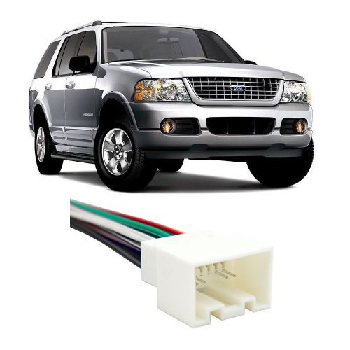 Ford explorer 1998-2005 factory stereo to aftermarket radio harness adapter