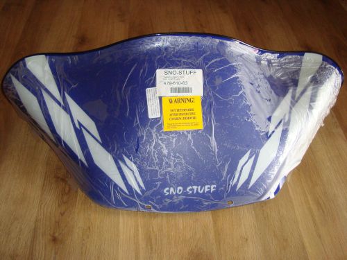 New sno stuff yamaha srx 98-99 mountain max windshield 479-610-63 phazer 99-00