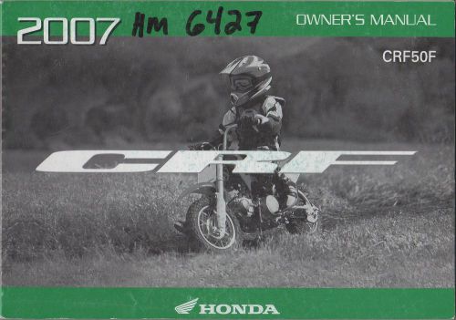 2007 honda motorcycle crf50f owner's manual (443)