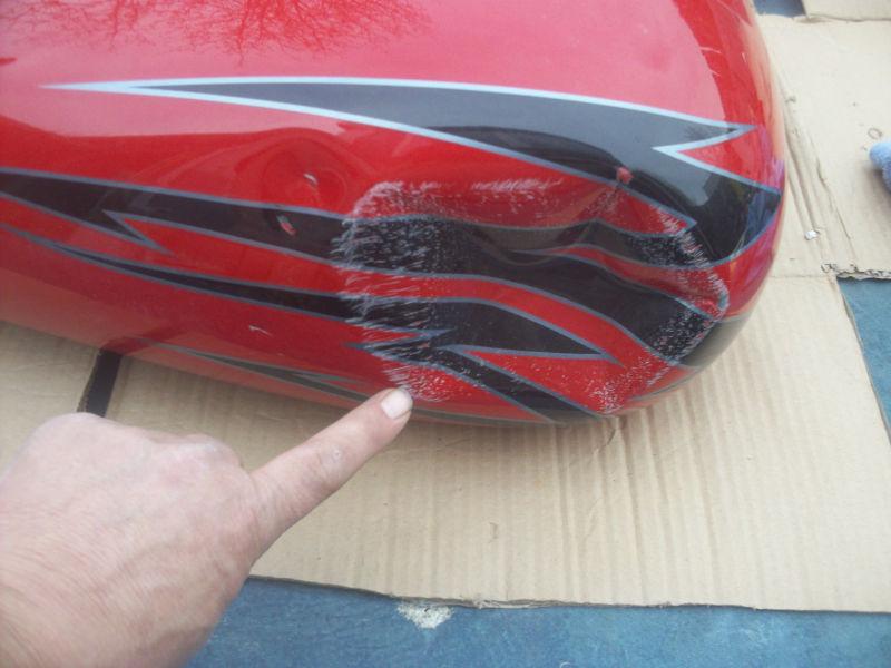 Purchase 2005 HONDA VTX 1800 FUEL TANK VTX1800 GAS TANK 17520MCHK20ZC