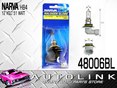 Narva hb4 12 volt - 51 watt (base: p22d)  x1