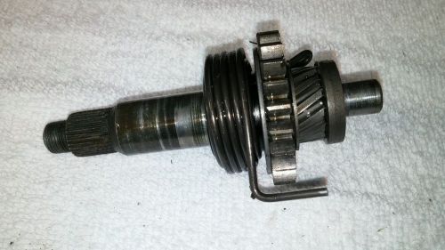 00-07 yamaha ttr125 ttr125e ttr 125le ttr-125 125 kickstart shaft gear assembly