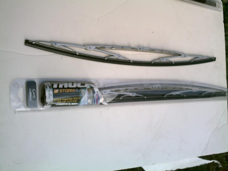 Purchase windsheild wipers (2) 24" for simi trucks, stainless steel