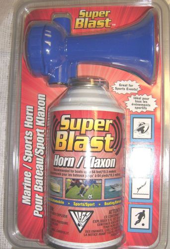 Boat marine safety sports hand held air horn large 8oz up to mile range  uscg