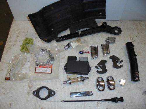 Harley davidson  parts lot all for one money chopper rat bike evo twin cam