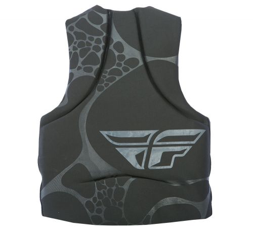 Fly racing men's neoprene life vest black/gray