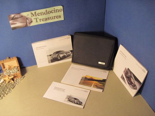 2010 audi s5 coupe owners manual set with navigation manual "free u.s. shipping"