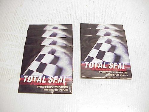 7 new total seal diamond finish piston rings 4.1700-0425-132 no bevel nap df