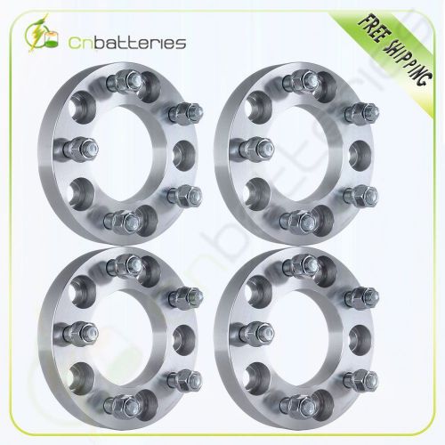 4x 1" | 5x4.75 to 5x4.5 wheel adapters | 12x1.5 studs | 5lug spacers for chevy