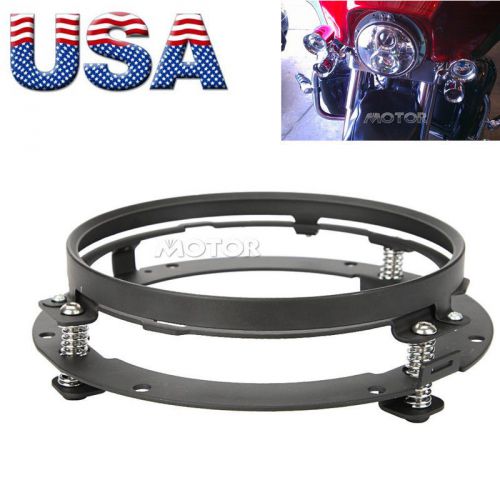 7" daymaker led headlight mounting ring bracket for harley electra glide ultra