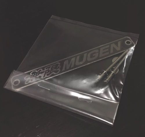Brand new jdm authentic mugen lip badge eg ek ej ep3 dc5 dc2 rare! new sealed