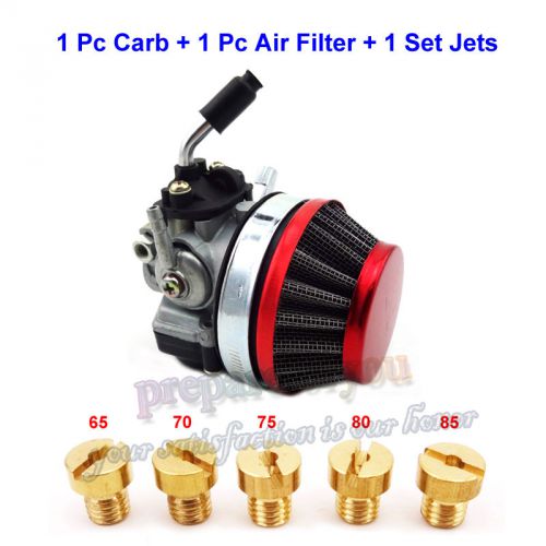 Racing carburetor filter carb jets 50-80cc motorized bicycle 2 stroke push bike