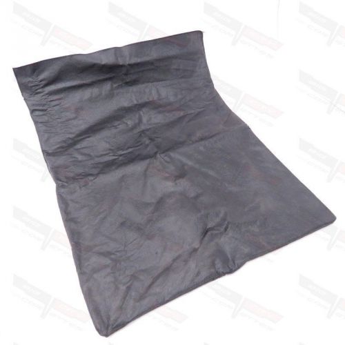 Corvette t-top storage bag black vinyl w/ white felt liner (single) 1968-1982