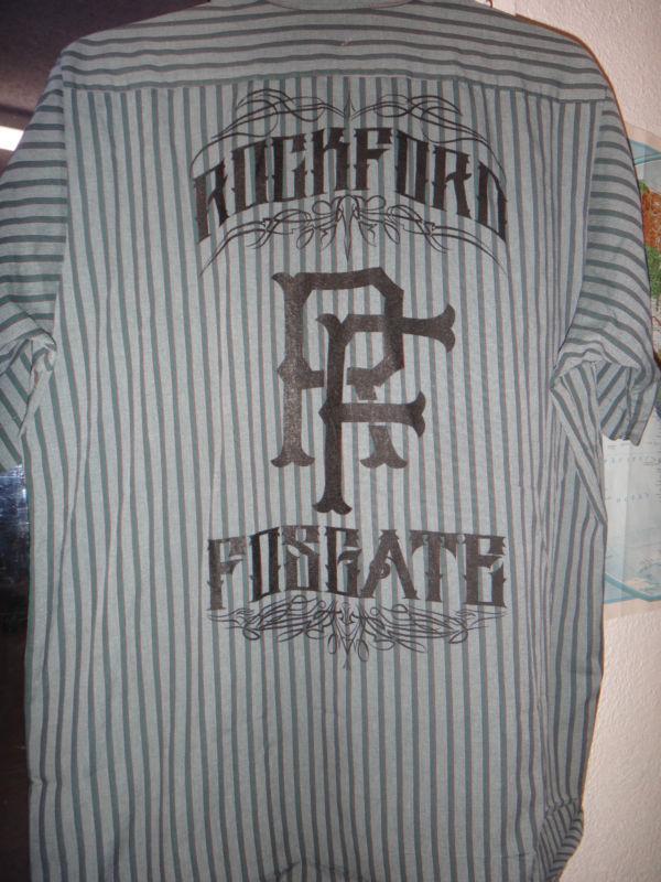 Rockford fosgate camp uniform shirt installer gear new sz med rare old school